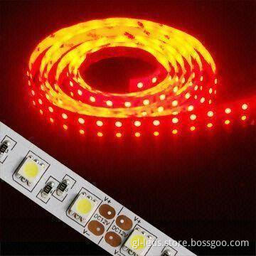 LED Striplight with Input Voltage of 12V or 24V DC, Various Colors are Available